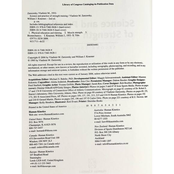 Science and Practice of Strength Training 2nd Edition – Fitness, Exercise Sports - Picture 5 of 8